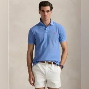 Polo Ralph Lauren Men's Light Blue Polo Shirt XL